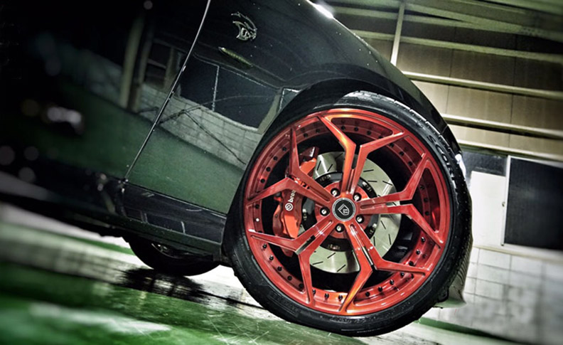 The process of forging wheels